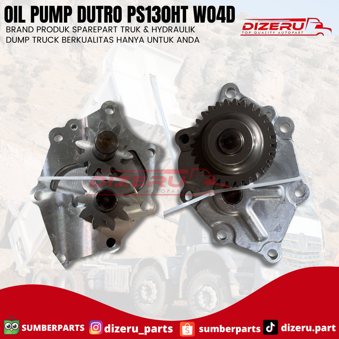 Oil Pump Dutro PS130HT WO4D